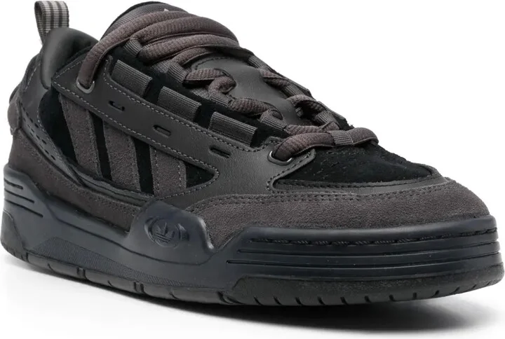 Adi2000 Panelled Suede Sneakers - Image 2