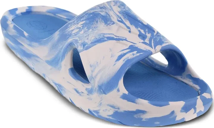 Adicane "Cloud White/Pulse Blue" slides