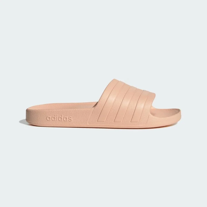 adidas Adilette Aqua Slides Powder Coral 5 Womens
