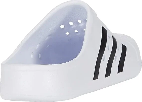 adidas Adilette Clog Men's Shoes Footwear White/Core Black/Footwear White : Men's 4 - Women's 5 Medium, Synthetic - Image 4
