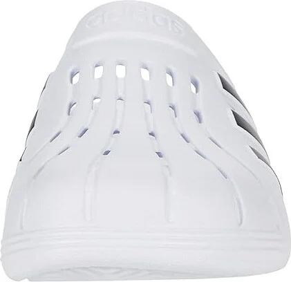 adidas Adilette Clog Men's Shoes Footwear White/Core Black/Footwear White : Men's 4 - Women's 5 Medium, Synthetic - Image 5