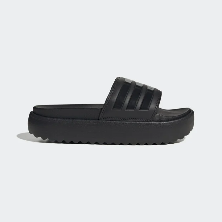 adidas Adilette Platform Slides Core Black M 4 / W 5 Unisex