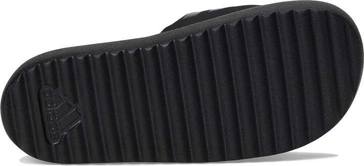 adidas Adilette Platform Slides Women's Sandals Black/Aurora Metallic/Aurora Black : 10 B - Medium - Image 3