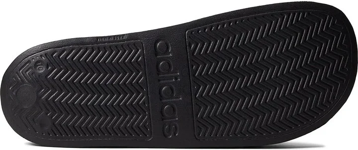 adidas Adilette Shower Shoes Black/Black/Black : Men's 15 - Women's 16 Medium, Synthetic - Image 3