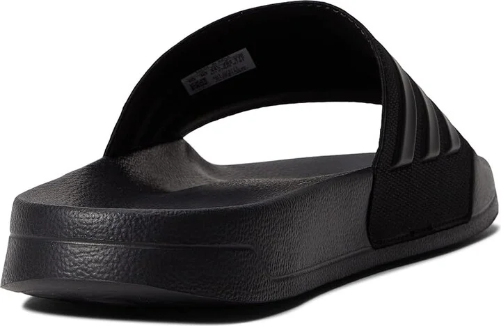 adidas Adilette Shower Shoes Black/Black/Black : Men's 15 - Women's 16 Medium, Synthetic - Image 4