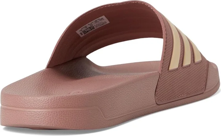 adidas Adilette Shower Shoes Warm Clay/Crystal Sand/Warm Clay : Men's 14 - Women's 15 Medium, Synthetic - Image 4