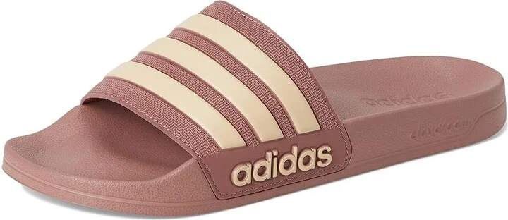 adidas Adilette Shower Shoes Warm Clay/Crystal Sand/Warm Clay : Men's 14 - Women's 15 Medium, Synthetic - Image 5