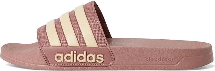 adidas Adilette Shower Shoes Warm Clay/Crystal Sand/Warm Clay : Men's 14 - Women's 15 Medium, Synthetic - Image 6