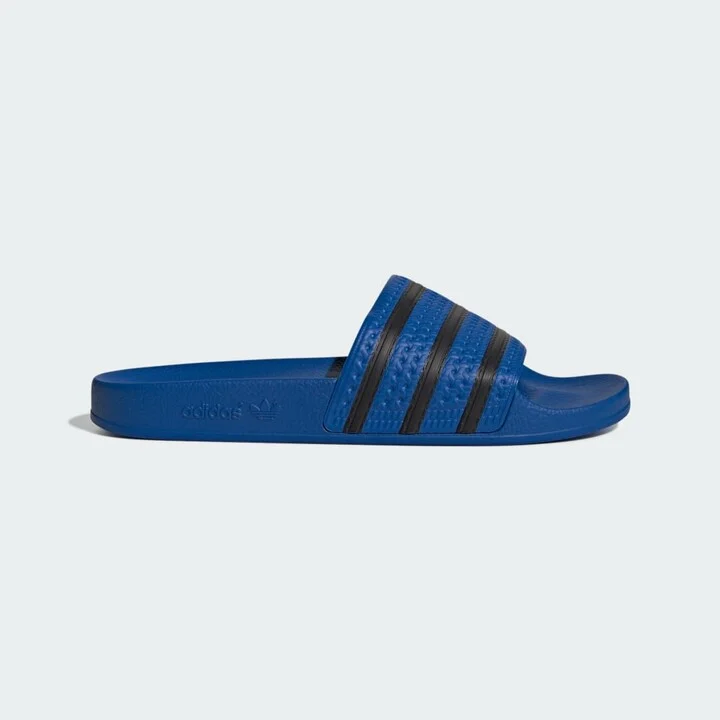 adidas Adilette Slides Blue 4 Mens