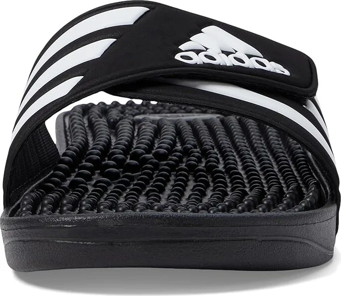 adidas adissage Shoes Core Black/Footwear White/Core Black : Men's 10 - Women's 11 Medium, Synthetic - Image 3