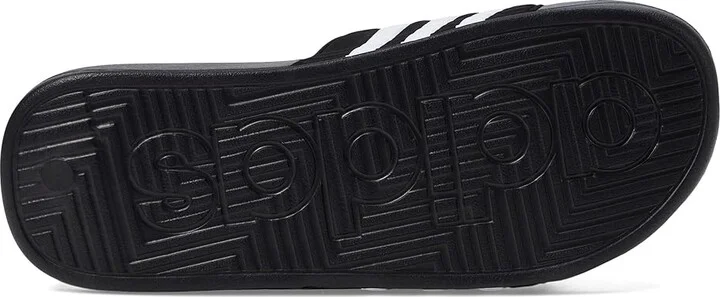 adidas adissage Shoes Core Black/Footwear White/Core Black : Men's 10 - Women's 11 Medium, Synthetic - Image 4
