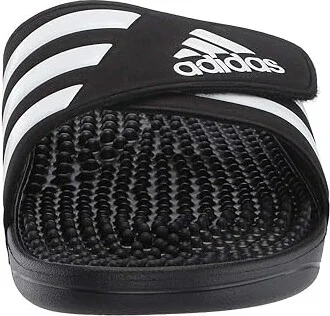 adidas adissage Shoes Core Black/Footwear White/Core Black : Men's 10 - Women's 11 Medium, Synthetic - Image 6