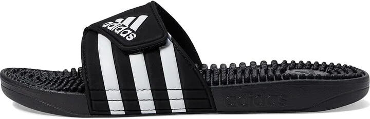 adidas adissage Shoes Core Black/Footwear White/Core Black : Men's 10 - Women's 11 Medium, Synthetic - Image 7