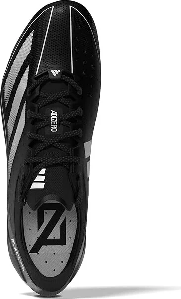adidas adizero 13.0 Football Cleats Men's Shoes Black/White/Carbon : 8 D - Medium, Rubber/Synthetic - Image 2