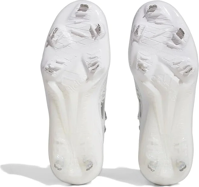 adidas adizero Afterburn 9 NMV Baseball Cleats Men's Shoes Core Black/Silver Metallic/Footwear White : 14 D - Medium - Image 3