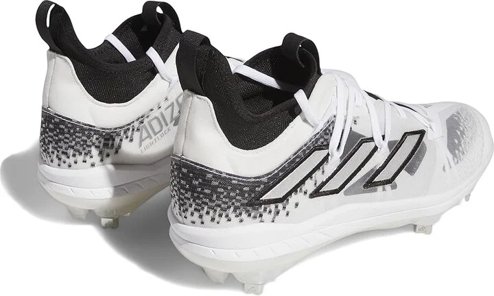adidas adizero Afterburn 9 NMV Baseball Cleats Men's Shoes Core Black/Silver Metallic/Footwear White : 14 D - Medium - Image 4