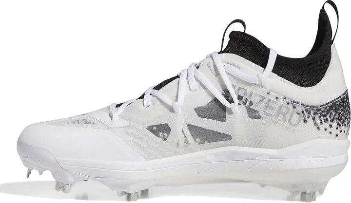 adidas adizero Afterburn 9 NMV Baseball Cleats Men's Shoes Core Black/Silver Metallic/Footwear White : 14 D - Medium - Image 5