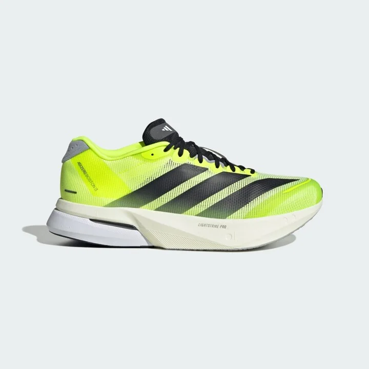 adidas Adizero Boston 13 Shoes Lucid Lemon 9.5 Mens