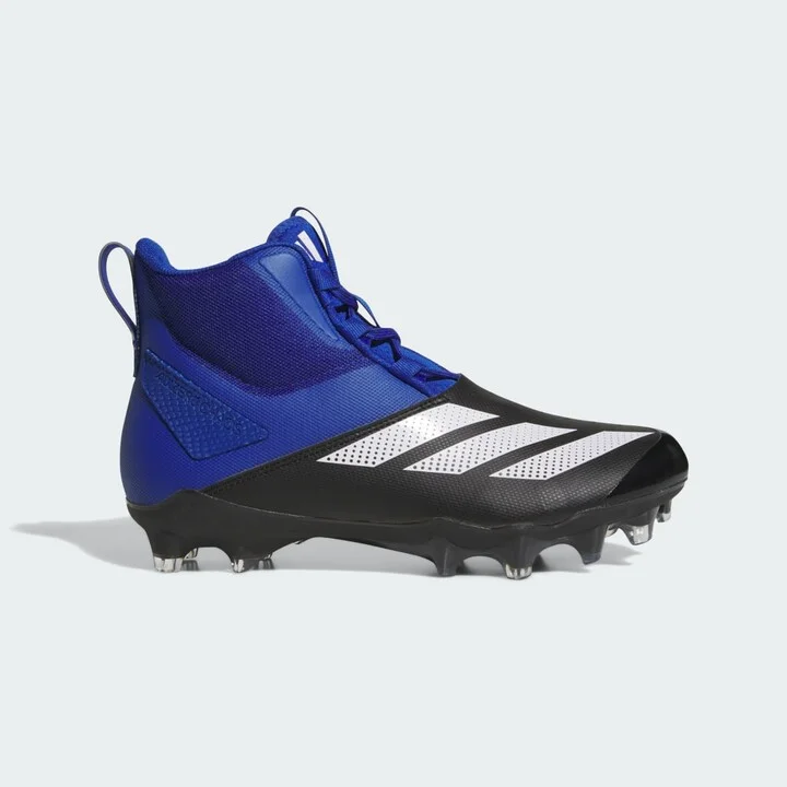adidas Adizero Chaos American Football Linemen Cleats Royal Blue M 9 / W 10 Unisex