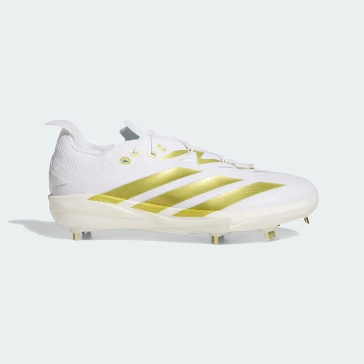 adidas Adizero Electric+ 2.0 Cleats Cloud White 7 Mens