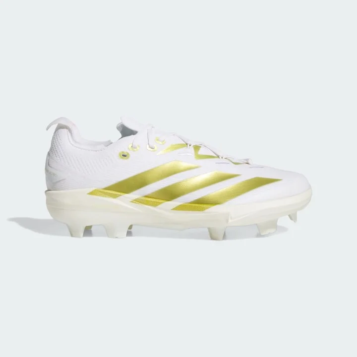 adidas Adizero Electric+ 2.0 TPU Cleats Cloud White 6.5 Mens
