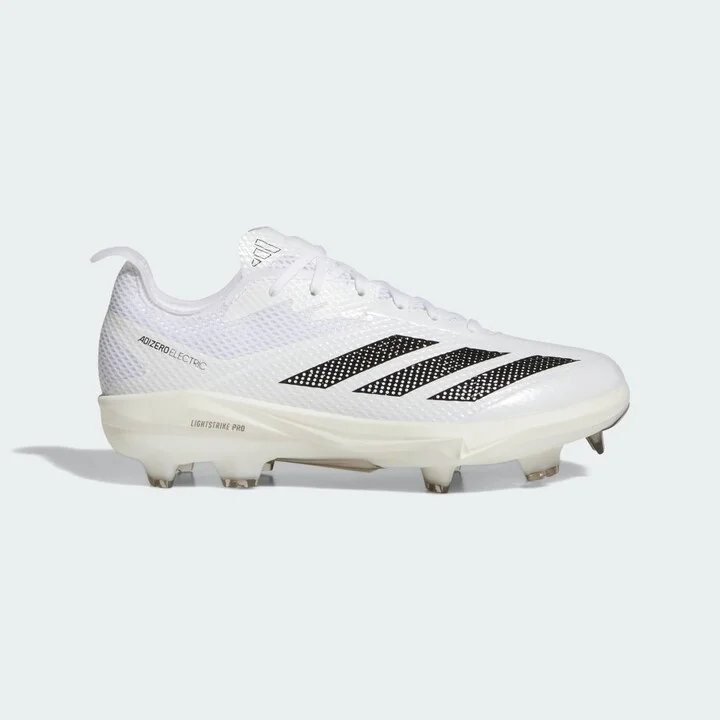 adidas Adizero Electric 2.0 TPU Cleats Cloud White 7 Mens