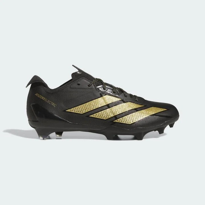 adidas Adizero Electric Football Cleats Core Black 4.5 Mens