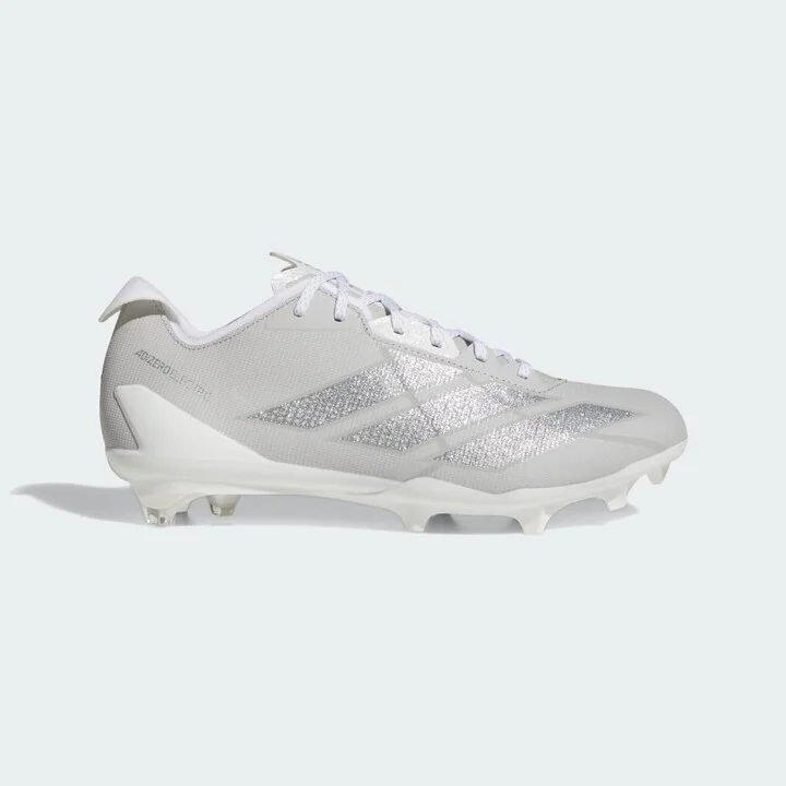 adidas Adizero Electric II Football Cleats Grey Two 5 Mens