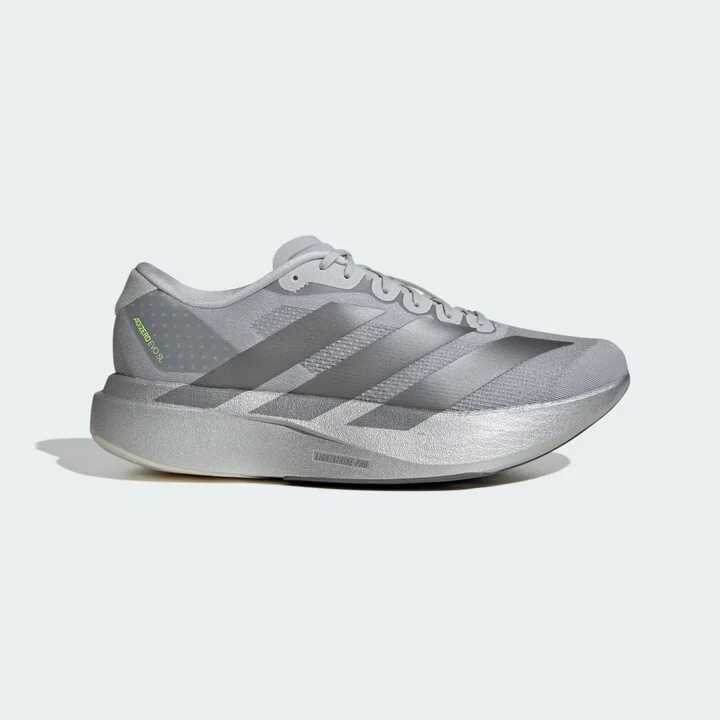 adidas Adizero EVO SL Shoes Silver Metallic 7 Mens