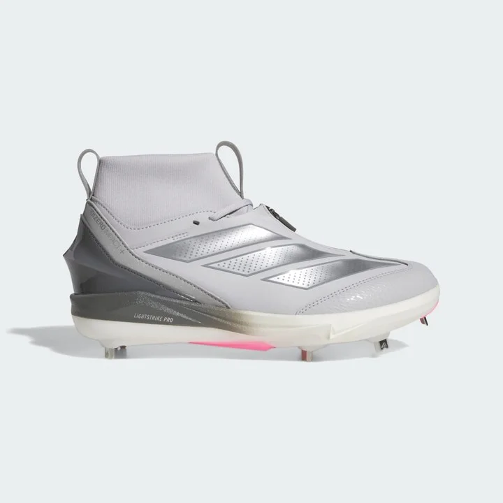 adidas Adizero Impact+ 2.0 BSB Team Light Grey 6.5 Mens