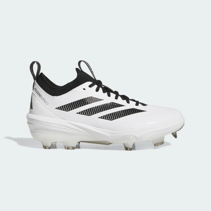 adidas Adizero Impact 2.0 TPU Cleats Cloud White 6.5 Mens