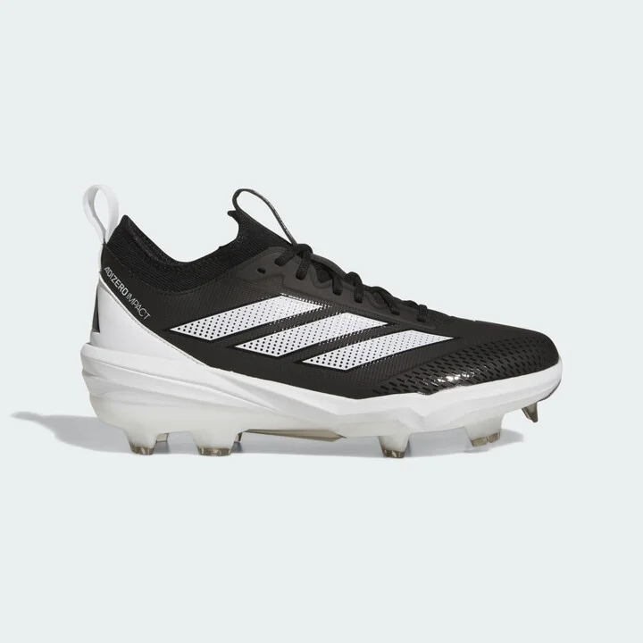 adidas Adizero Impact 2.0 TPU Cleats Core Black 6.5 Mens