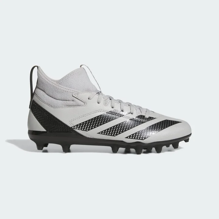 adidas Adizero Impact.2 Football Cleats Grey Two 9 Mens