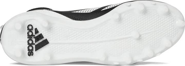 adidas Adizero Impact.2 Football Cleats Men's Cleated Shoes Black/White/Black : 8 D - Medium, Rubber - Image 3