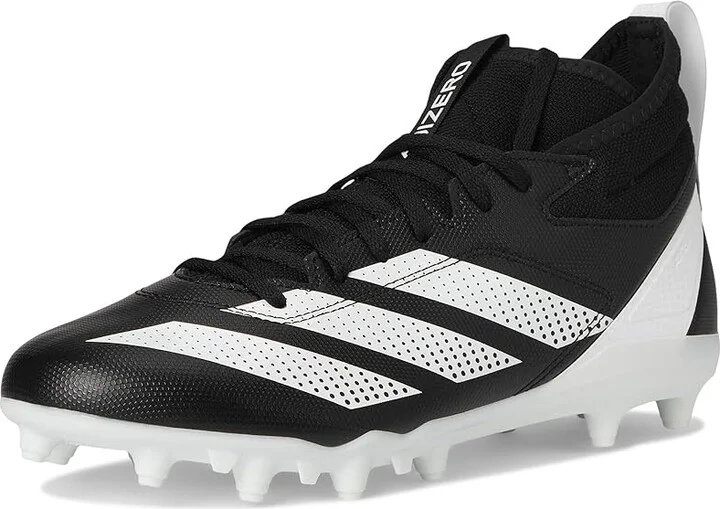 adidas Adizero Impact.2 Football Cleats Men's Cleated Shoes Black/White/Black : 8 D - Medium, Rubber - Image 5