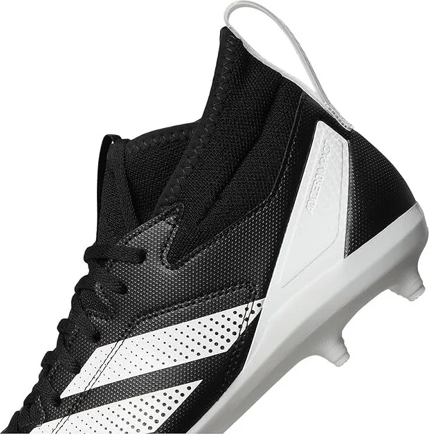 adidas Adizero Impact.2 Football Cleats Men's Cleated Shoes Black/White/Black : 8 D - Medium, Rubber - Image 7