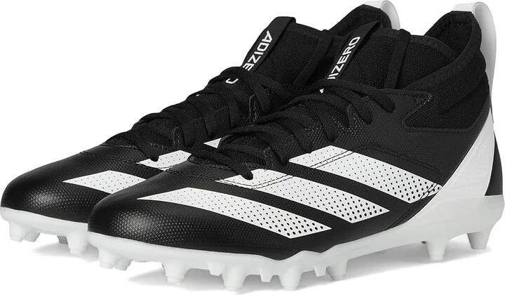 adidas Adizero Impact.2 Football Cleats Men's Cleated Shoes Black/White/Black : 8 D - Medium, Rubber