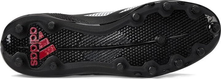 adidas Adizero Impact.2 Football Cleats Men's Cleated Shoes Black/White/Team Power Red : 12 D - Medium, Rubber - Image 3