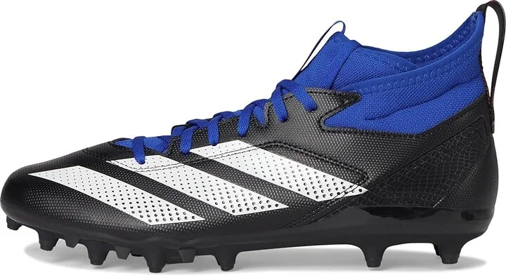 adidas Adizero Impact.2 Football Cleats Men's Cleated Shoes Black/White/Team Royal Blue : 12 D - Medium, Rubber - Image 6