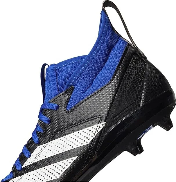 adidas Adizero Impact.2 Football Cleats Men's Cleated Shoes Black/White/Team Royal Blue : 12 D - Medium, Rubber - Image 7
