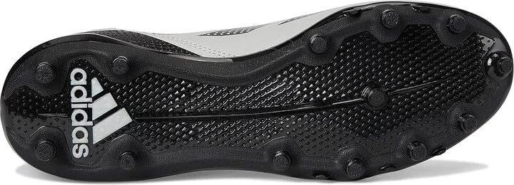 adidas Adizero Impact.2 Football Cleats Men's Shoes Grey/Black/Grey : 14 D - Medium, Synthetic/Textile - Image 3