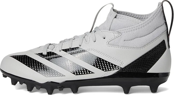 adidas Adizero Impact.2 Football Cleats Men's Shoes Grey/Black/Grey : 14 D - Medium, Synthetic/Textile - Image 6