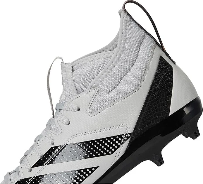 adidas Adizero Impact.2 Football Cleats Men's Shoes Grey/Black/Grey : 14 D - Medium, Synthetic/Textile - Image 7