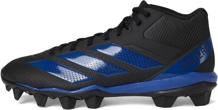 adidas Adizero Impact.2 Molded Rubber Football Cleats Men's Cleated Shoes Black/Team Royal Blue/Black : 13 D - Medium, Synthetic - Image 6
