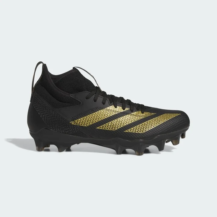adidas Adizero Impact American Football Cleats Core Black 7 Unisex