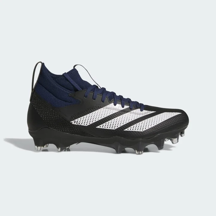 adidas Adizero Impact American Football Cleats Team Navy Blue 2 M 7 / W 8 Unisex