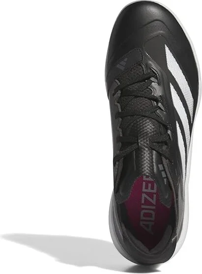 adidas Adizero Impact Baseball Cleats Men's Shoes Black/White/Team Grey : 8 D - Medium, Leather - Image 2