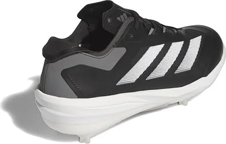 adidas Adizero Impact Baseball Cleats Men's Shoes Black/White/Team Grey : 8 D - Medium, Leather - Image 4