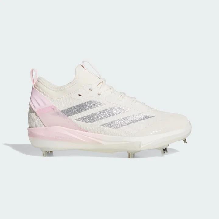 adidas Adizero Instinct+ 2.0 Cleats Chalk White 5 Womens