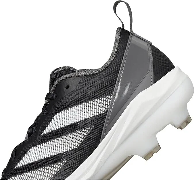 adidas Adizero Instinct TPU Softball Cleats Women's Shoes Black/White/Team Grey : 6 B - Medium - Image 7